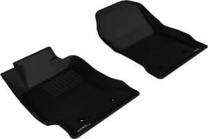 Toyota FR S Floor Mats - Front - 3D MAXpider - Kagu with Carbon Fiber Embossed Pattern - Black - `13-`19 Toyota FR S Floor Mats - Front - 3D MAXpider - Kagu with Carbon Fiber Embossed Pattern - Black - `13-`19